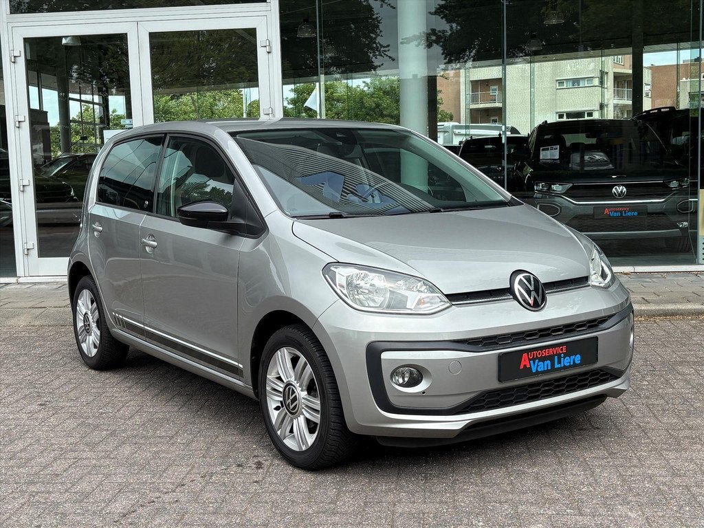 Volkswagen Up! 1.0 60PK Up! Beats| Camera|Stoelverwarming|Cl, Auto's, Keurmerk '100% Onderhouden', 12 maanden, Stof, Gebruikt