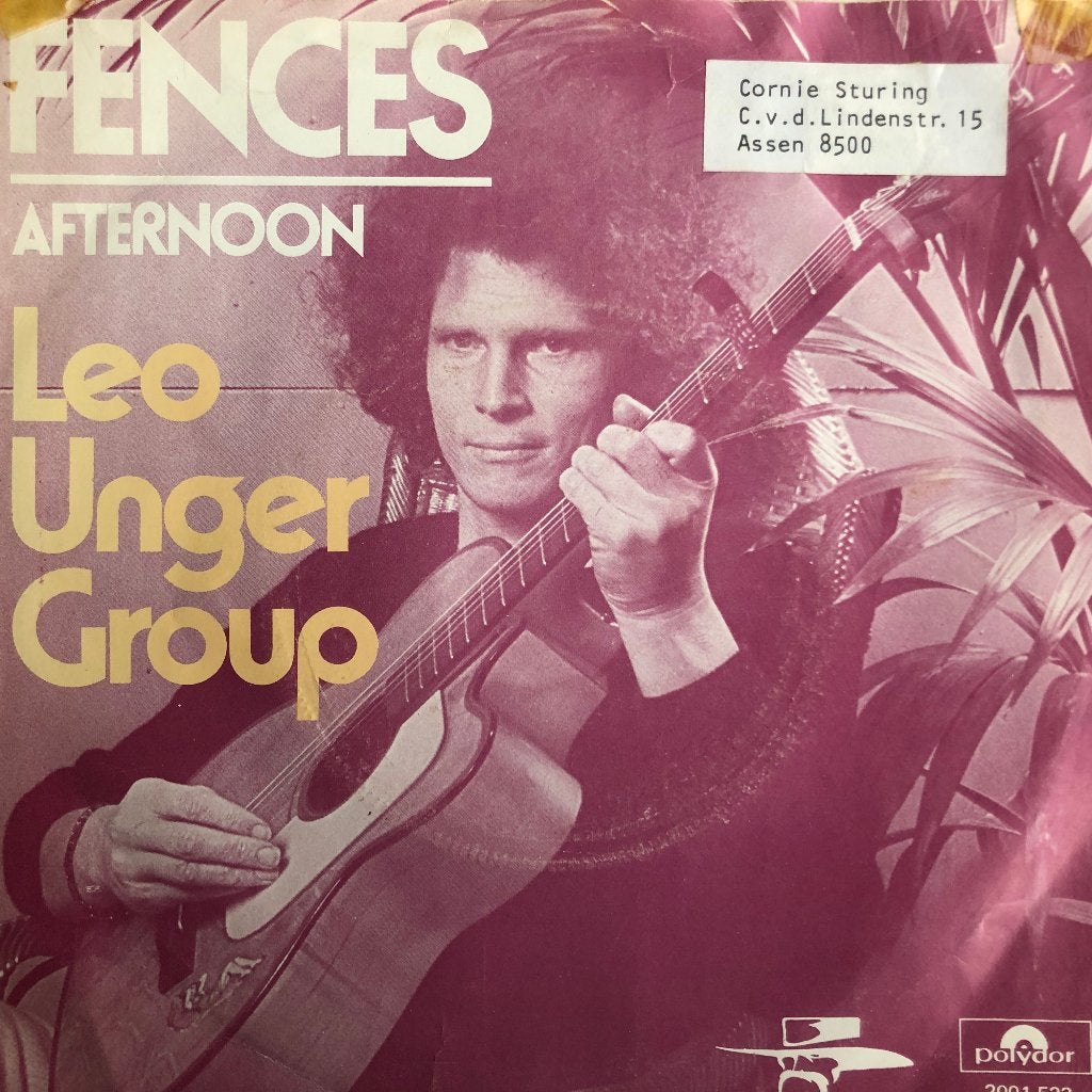 1974	Leo Unger	              Fences, Fotohoes, 7 inch, Ophalen of Verzenden, Zo goed als nieuw