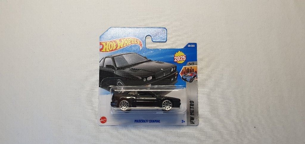Hot wheels Maserati Shamal black, Ophalen of Verzenden, Nieuw, Auto