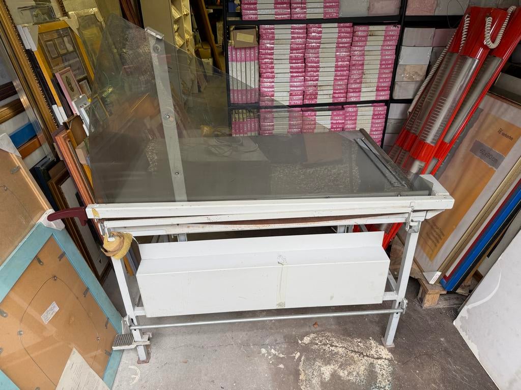 Professionele snijtafel  IDEAL 1110A - Made in Germany), Ophalen, Gebruikt