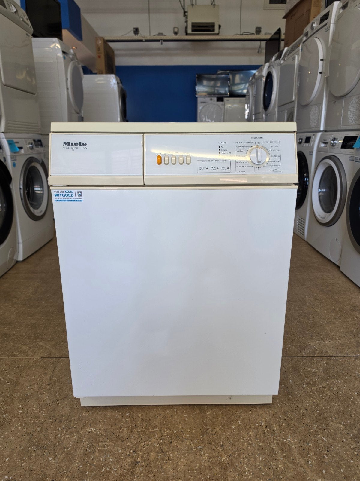 Degelijke Miele Novotronic afvoerdroger | 6 kilo | Zo mee!🔥, Jirnsum, 6 tot 8 kg, Gebruikt, Luchtafvoer