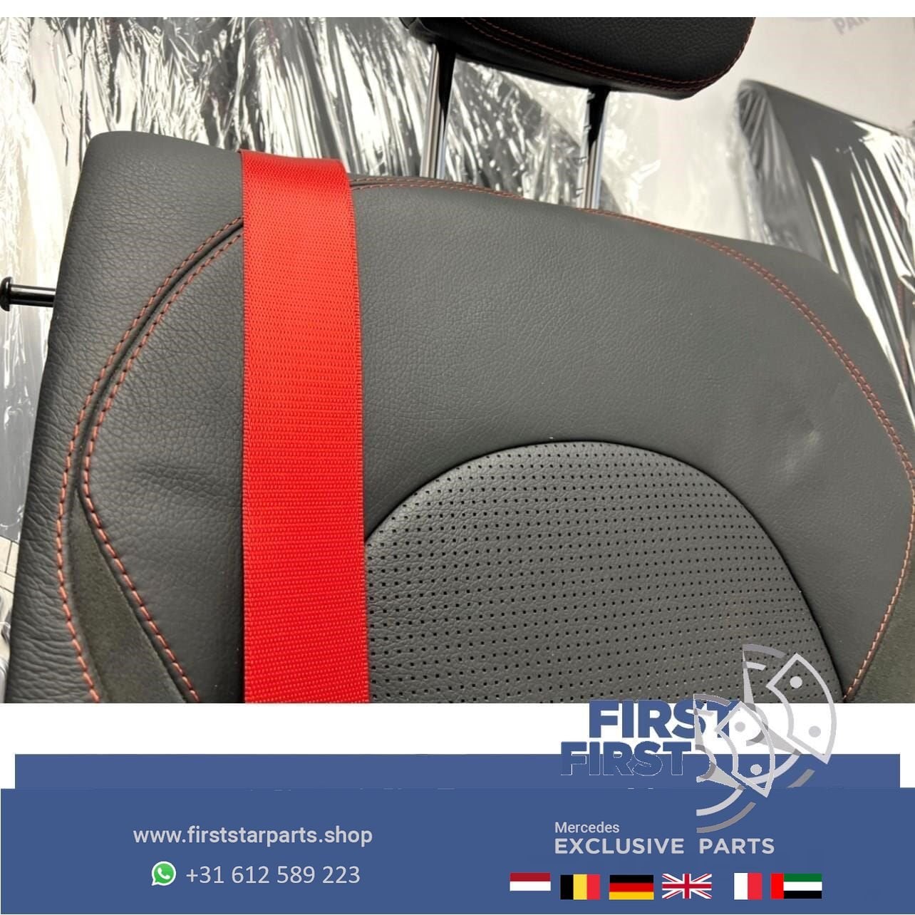 W205 C43 C63 s AMG Edition GT Stoelen Elektrisch MEMORY VOL, Auto-onderdelen, Interieur en Bekleding, Gebruikt, -, Ophalen of Verzenden