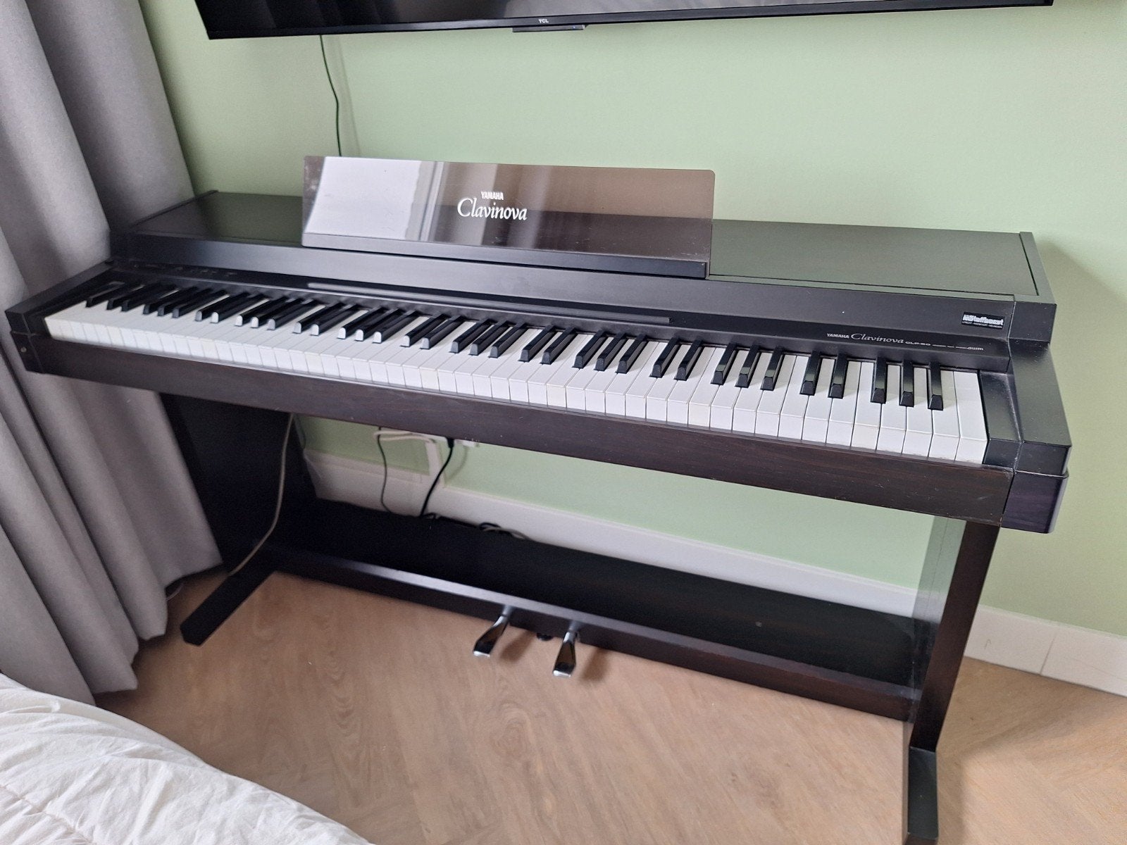 Yamaha Clavinova CLP-50 Digitale Piano, Ophalen, Gebruikt, Zwart
