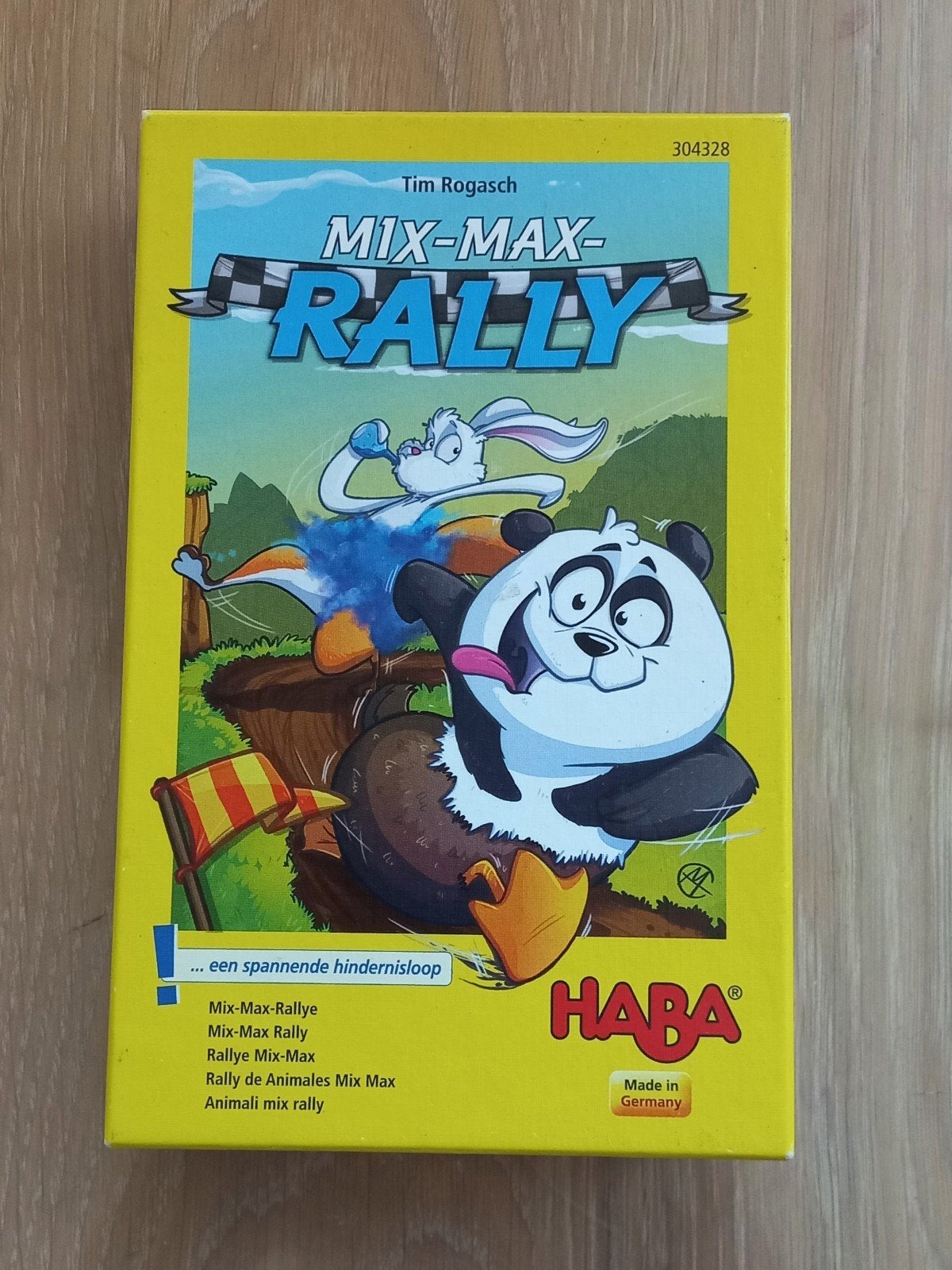 HABA Mix-Max-Rally: Spannende hindernisloop, Ophalen of Verzenden, Gebruikt, HABA