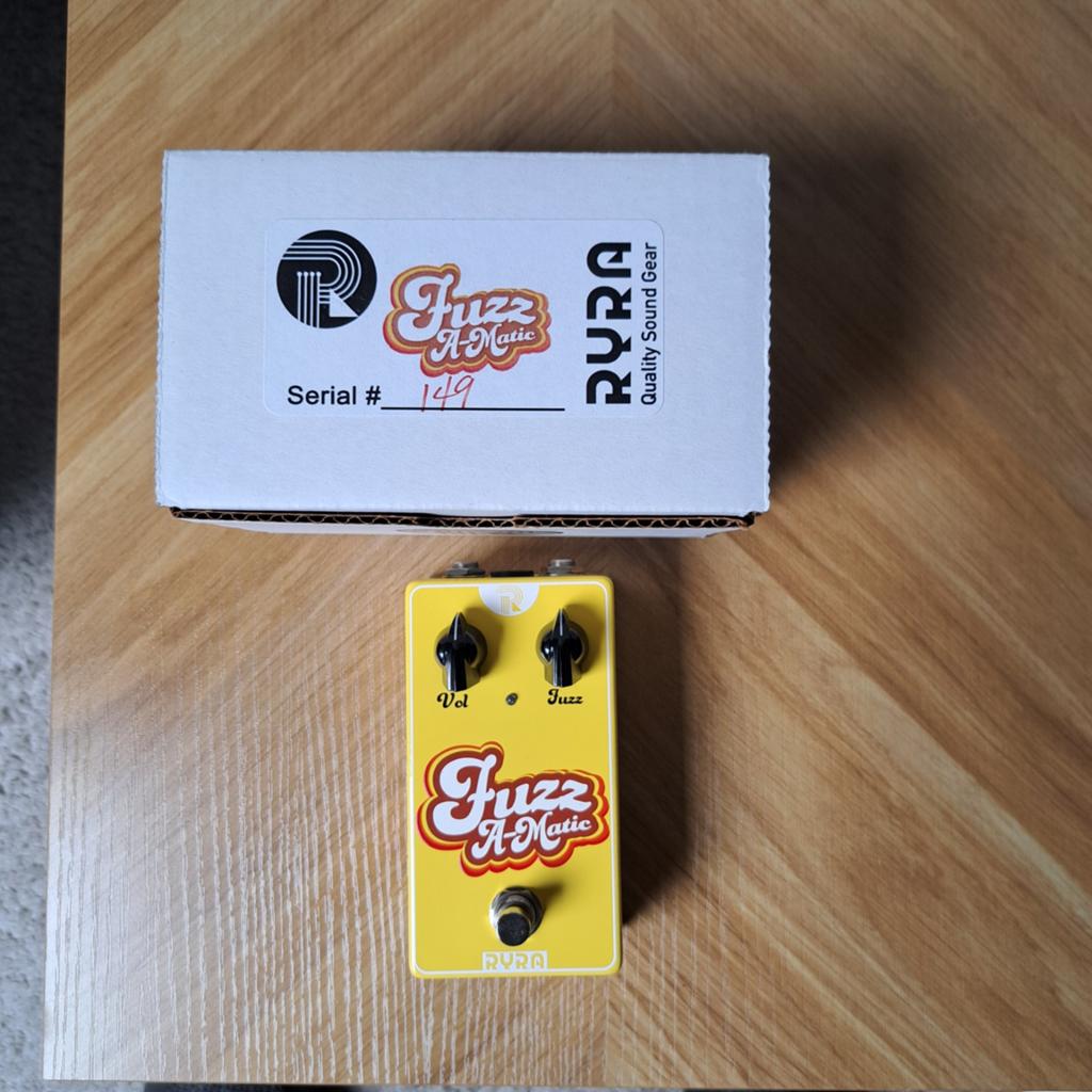 Ryra Fuzz A Matic, Muziek en Instrumenten, Effecten, Ophalen of Verzenden, Nieuw, Distortion, Overdrive of Fuzz