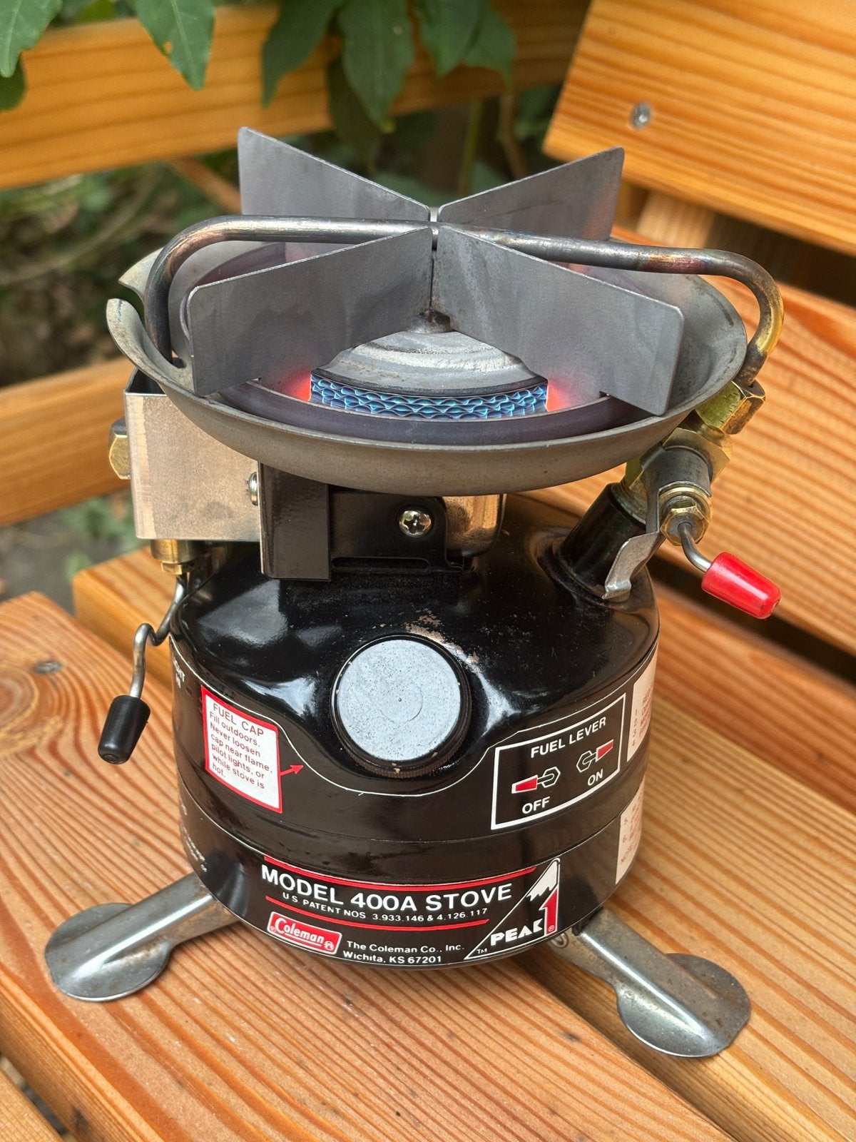 Coleman 400a stove, Caravans en Kamperen, Kampeeraccessoires, Ophalen of Verzenden, Gebruikt