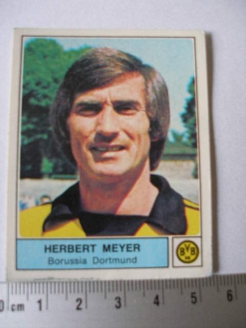 panini stickern fussball bundesliga 1979 Herbert Meyer 106, Verzenden, Zo goed als nieuw, Sport