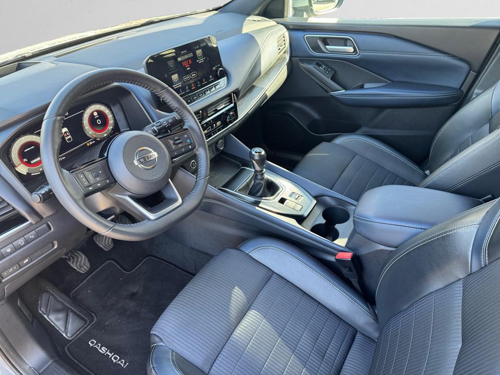 Nissan QASHQAI 1.3 MHEV Tekna Panoramadak, 360 Camera, Head, Auto's, Voorwielaandrijving, 1304 kg, Gebruikt, 4 cilinders