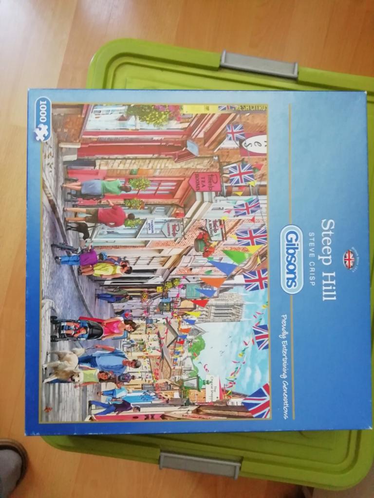 Gibsons puzzel 1000 stuks, Verzenden, 500 t/m 1500 stukjes, Zo goed als nieuw