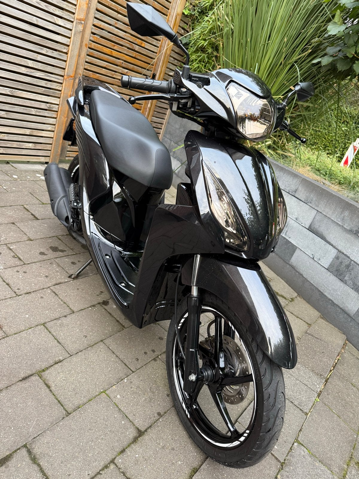 Honda Vision 110cc Scooter - Zwart, Zo goed als nieuw, Ophalen of Verzenden