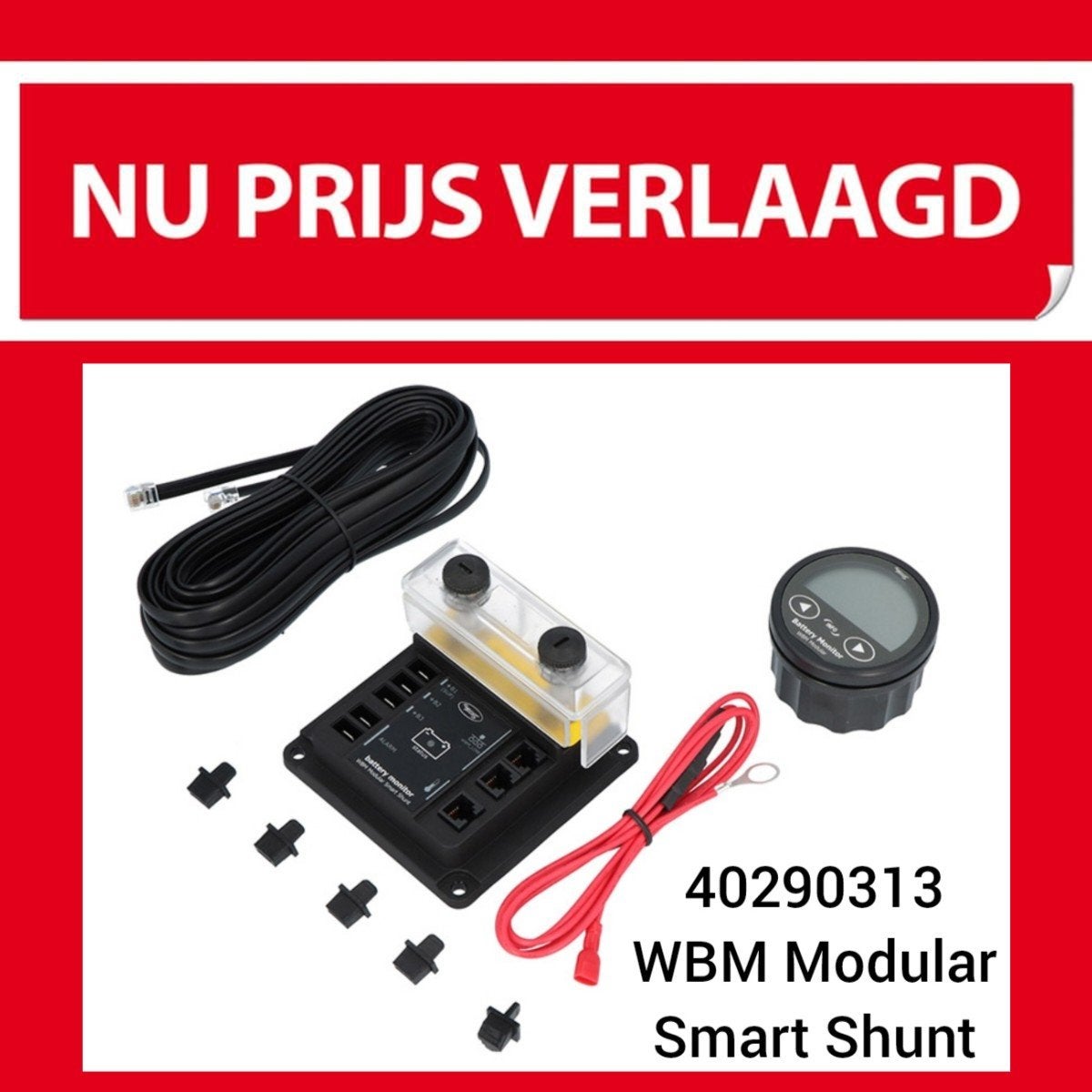 WBM BATTERY MONITOR – WP MODULAR SMART SHUNT 40290313 / Neu, Watersport en Boten, Ophalen of Verzenden, Nieuw, Kabel of Apparatuur
