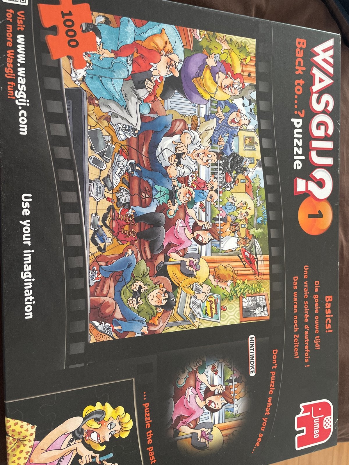 Wasgij Original 21: Back to...? Puzzle 1000 stukjes, Hobby en Vrije tijd, Denksport en Puzzels, Verzenden, 500 t/m 1500 stukjes