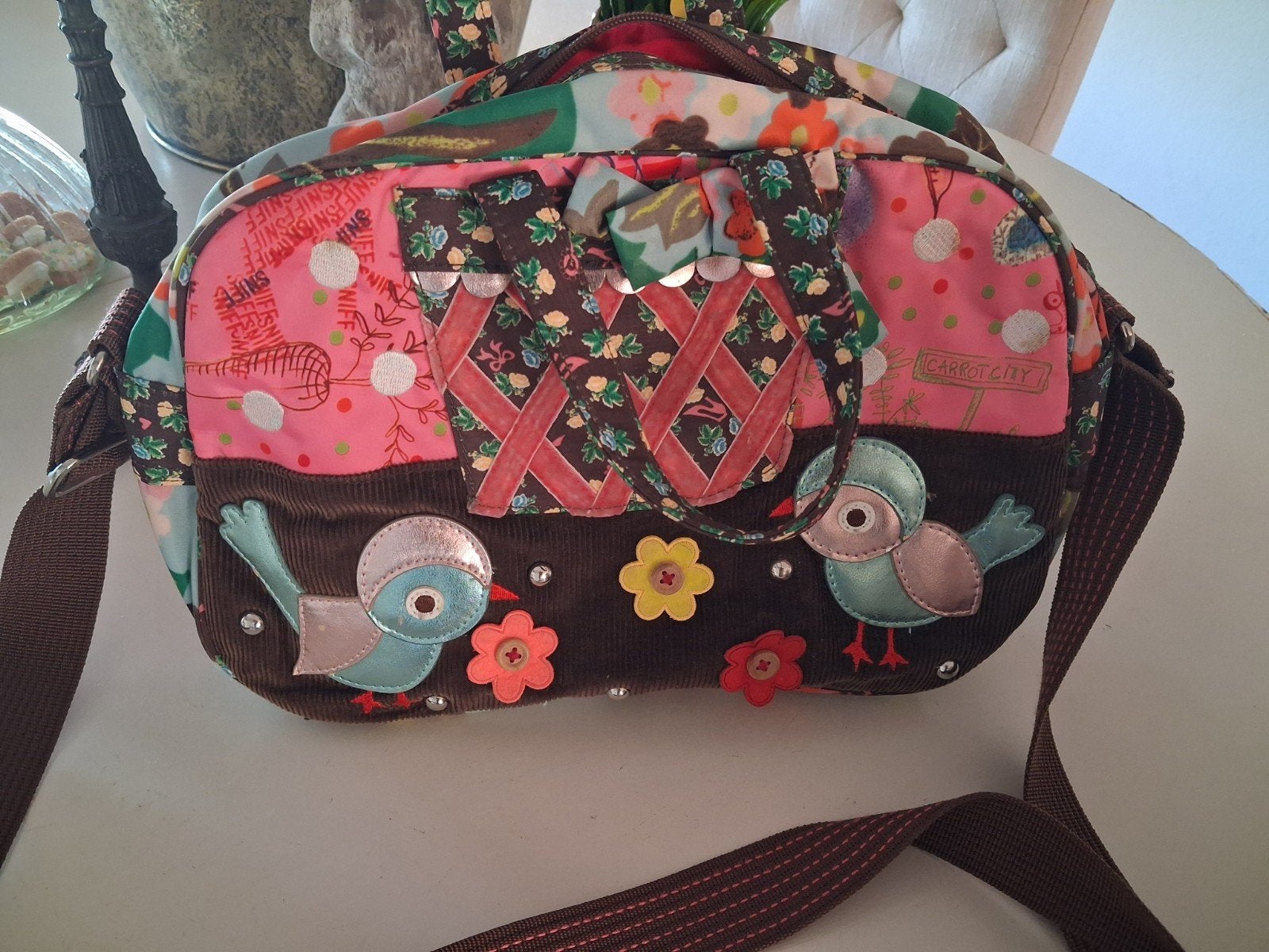 Mooie schouder tas van oilily, Ophalen, Zo goed als nieuw, Roze, Meisje