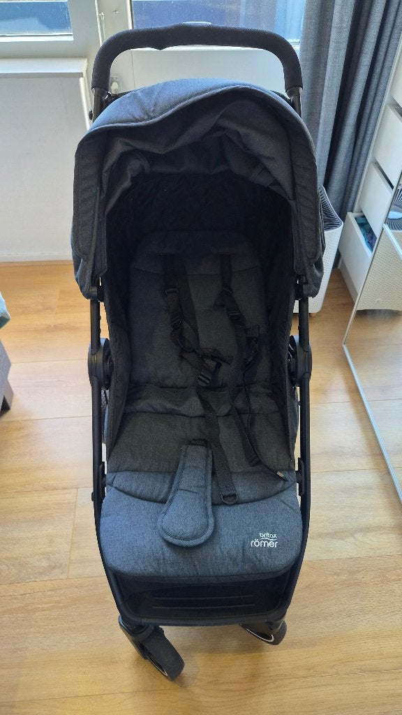 Buggy Britax Römer, Kinderen en Baby's, Ophalen, Zo goed als nieuw, Overige merken, Verstelbare rugleuning