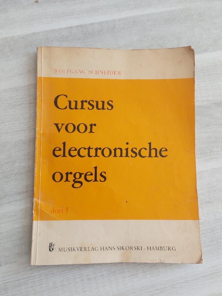Cursus electronische orgels, Orgel, Gebruikt, Klassiek, Les of Cursus