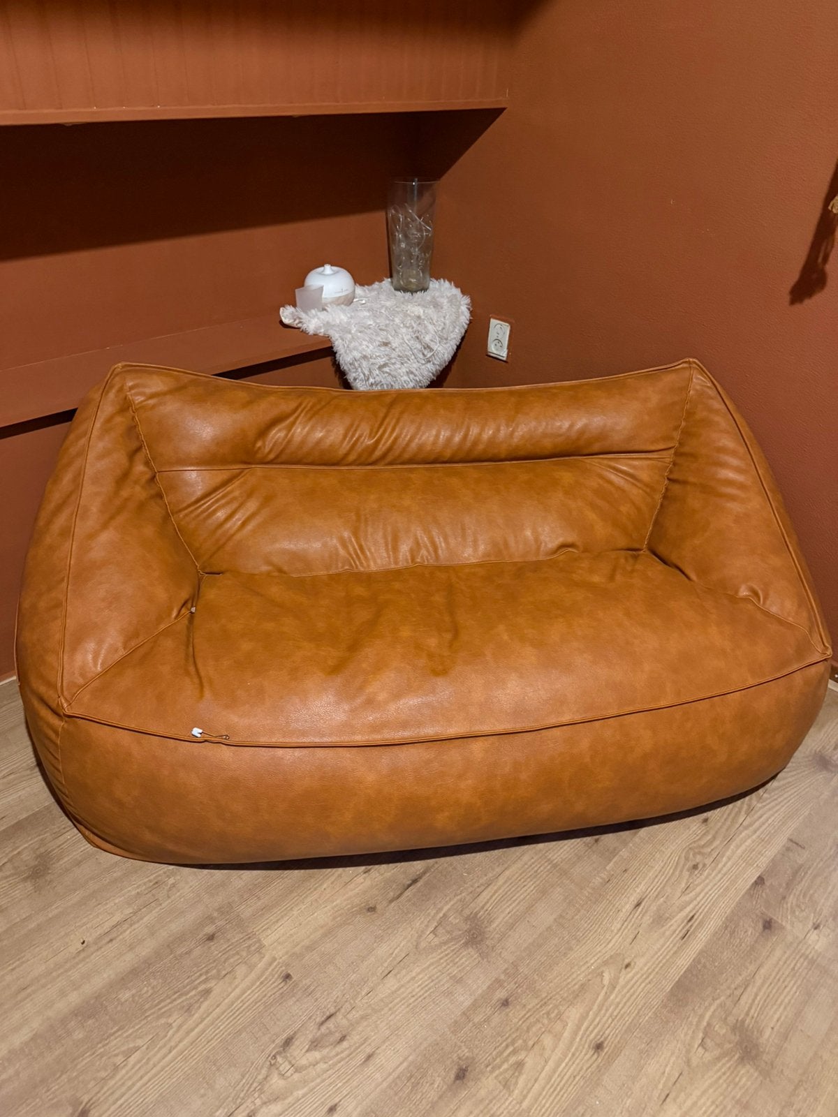 2-zits zitzak beanbag, Ophalen, Zo goed als nieuw