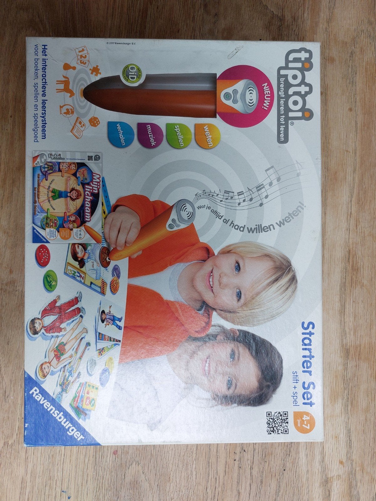 tiptoi Starter Set 'Mijn Lichaam' met Stift en Spel, Ophalen of Verzenden, Zo goed als nieuw, Taal en Lezen, Met geluid