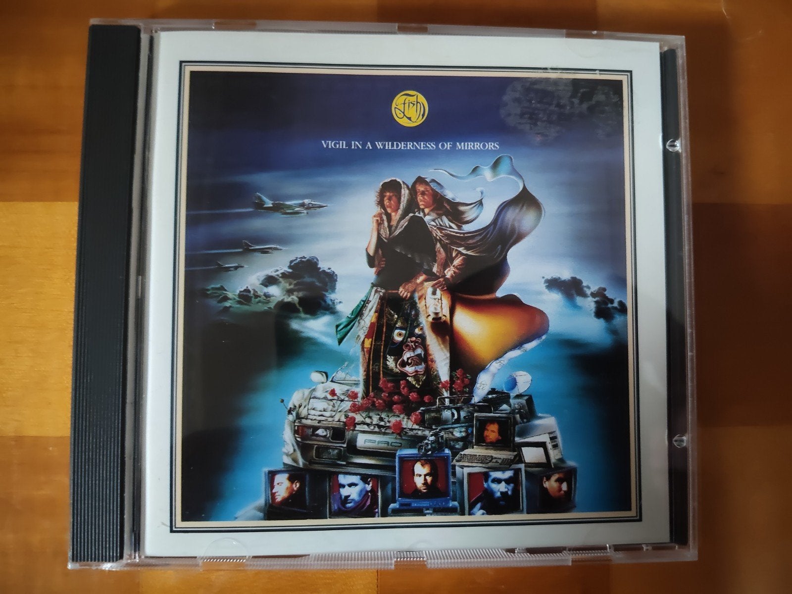Fish - Vigil in a Wilderness of Mirrors CD 1990 (Marillion), Singer-songwriter, Ophalen of Verzenden, Zo goed als nieuw, Inclusief doosje