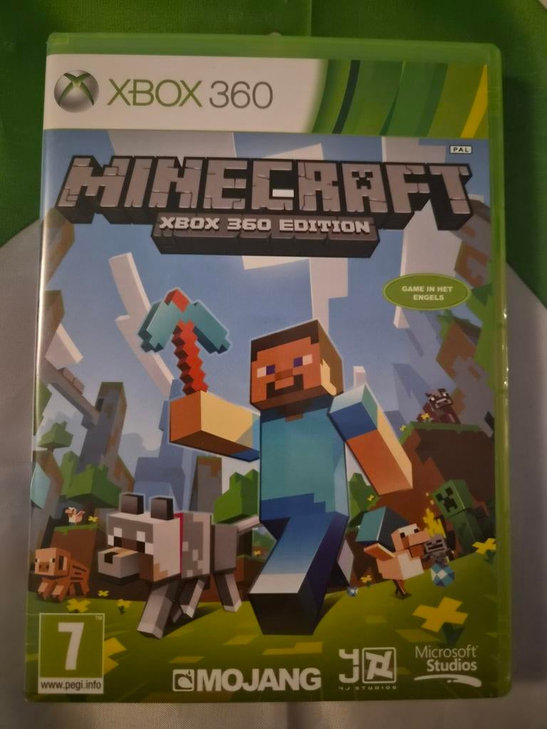Minecraft Xbox 360 Edition, Spelcomputers en Games, Games | Xbox 360, Zo goed als nieuw, 3 spelers of meer, Vanaf 7 jaar, Verzenden