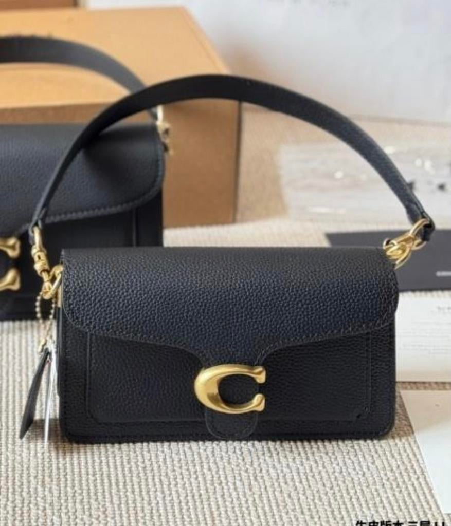 Tas coach, Ophalen of Verzenden, Nieuw, Zwart, Handtas
