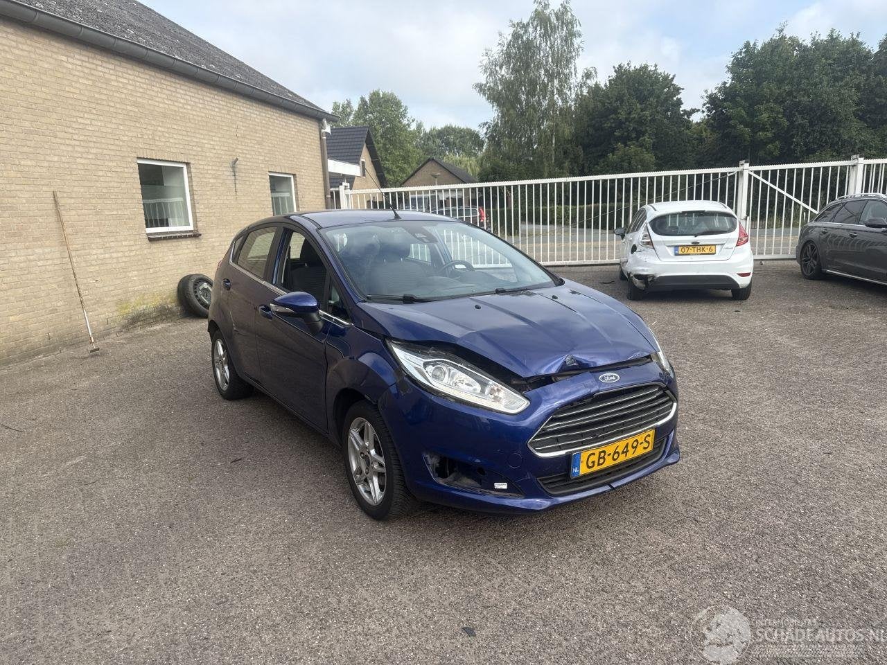 Ford Fiesta 1.0 Titanium (bj 2015), Blauw, Handgeschakeld, Henry-Ford-Straße  1 ,50735, Köln, Deutschland, 998 cc