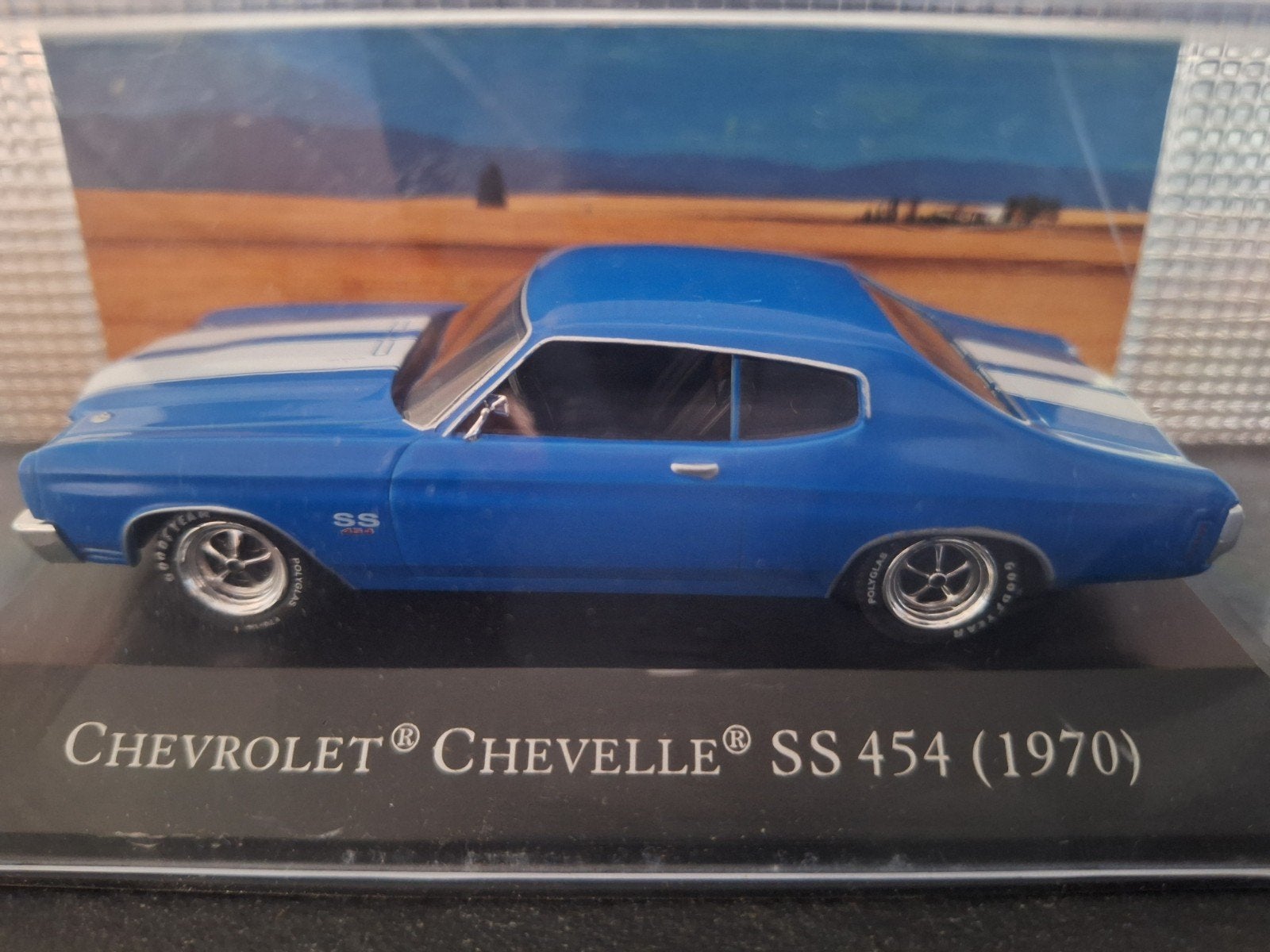 Chevrolet Chevelle SS 454 1970 Schaal 1:43, Overige merken, Atlas, Auto, Atlas