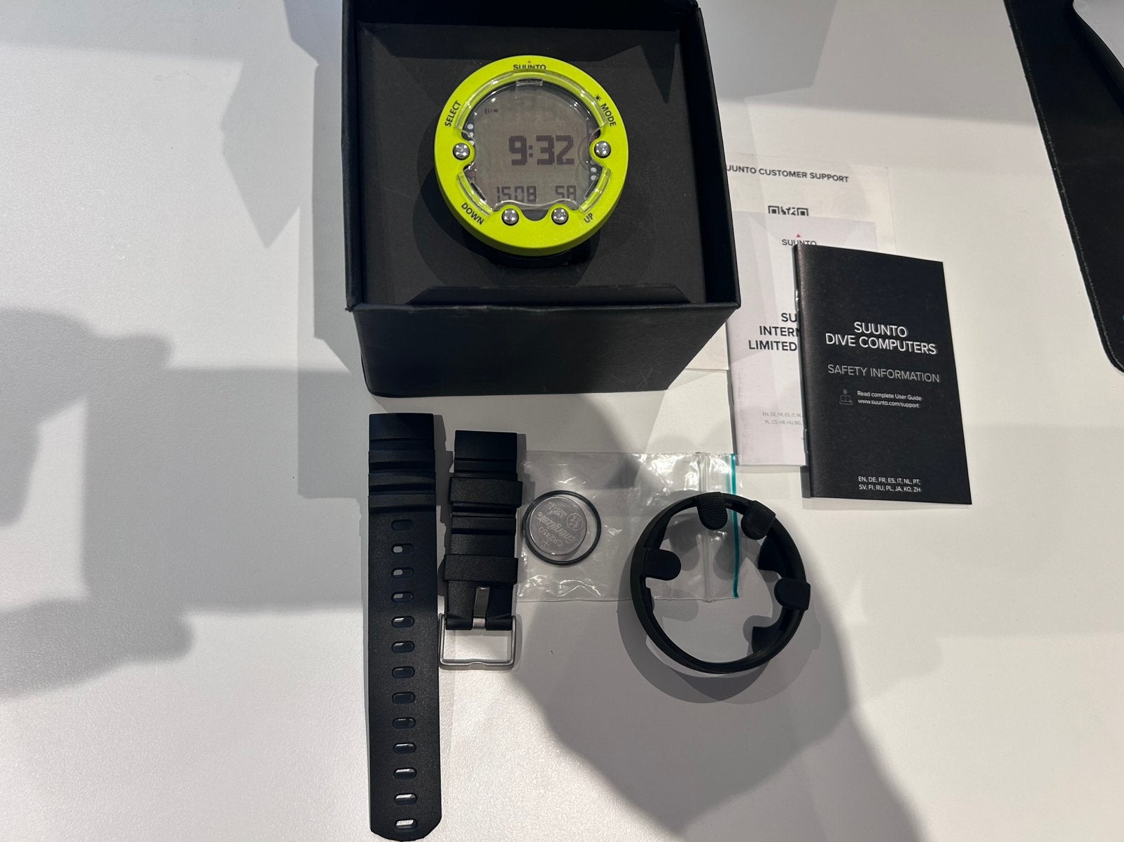 Suunto Zoop Novo Duikcomputer ( met veel extra accesoires ), ., Duikcomputer, Nieuw, Ophalen of Verzenden