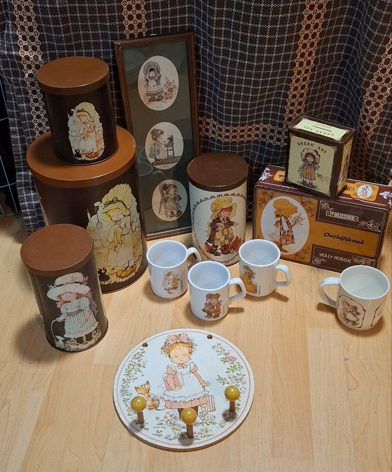 Sarah Kay Collectie: Blikken, Mokken, Wanddecoratie, Ophalen of Verzenden, Gebruikt