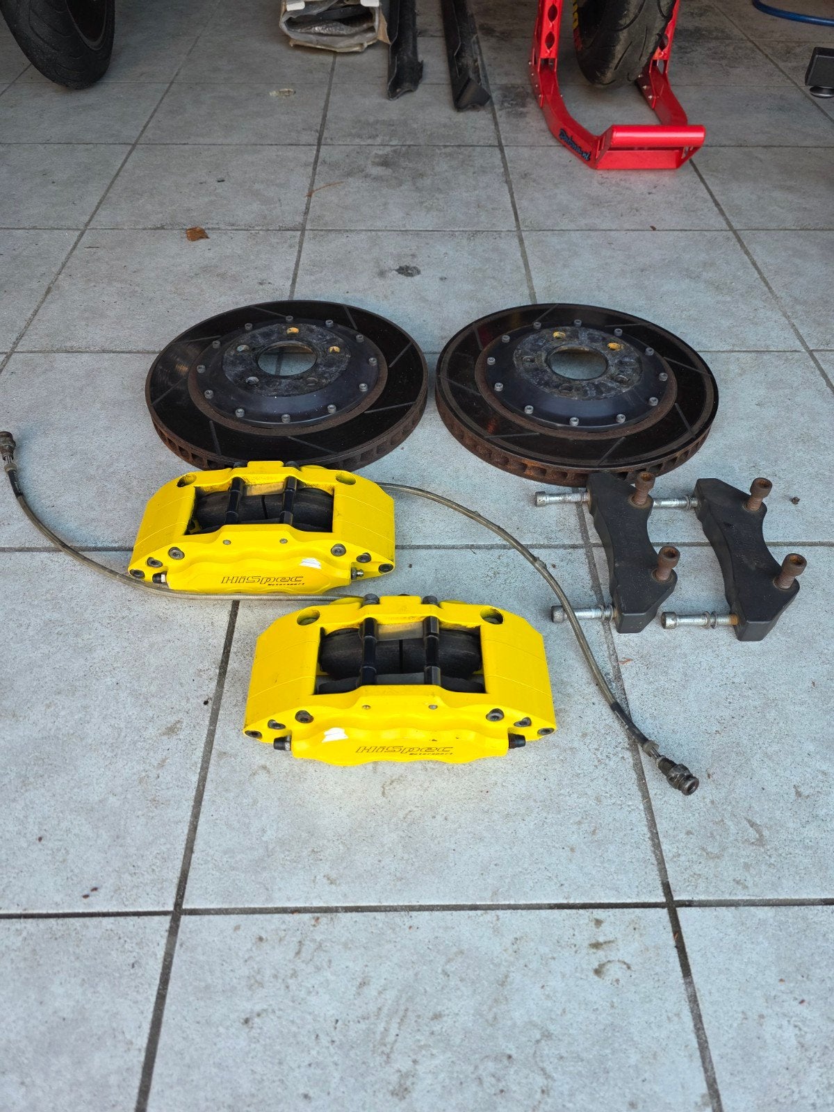 Hispec monster 6 bigbrake kit Nissan S en R chassis, Ophalen, Nissan