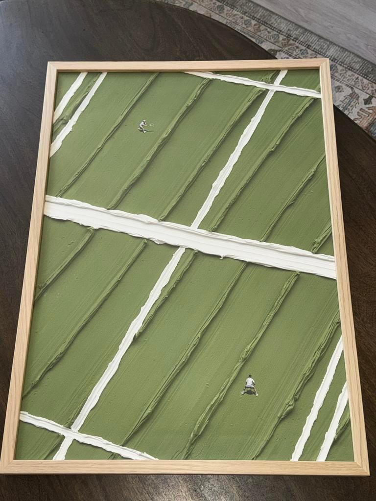 Werner Bronkhorst TieBreak schilderij, Ophalen of Verzenden