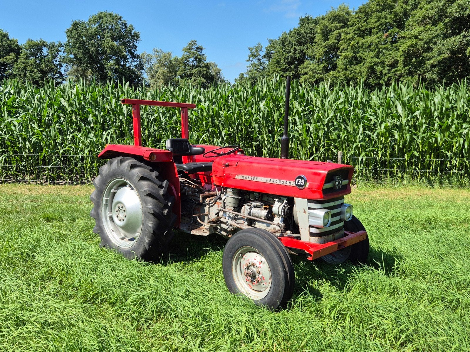 Massey Ferguson 135 Oldtimer Trekker, Ophalen, Oldtimer, Tot 80 Pk, Massey Ferguson