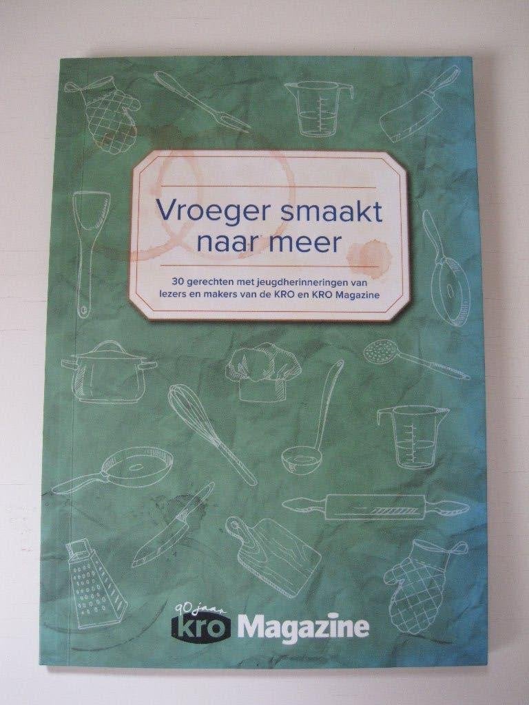 Smakelijk eten: Vroeger smaakt naar meer KRO Magazine, Boeken, Kookboeken, Zo goed als nieuw, Gezond koken, Nederland en België