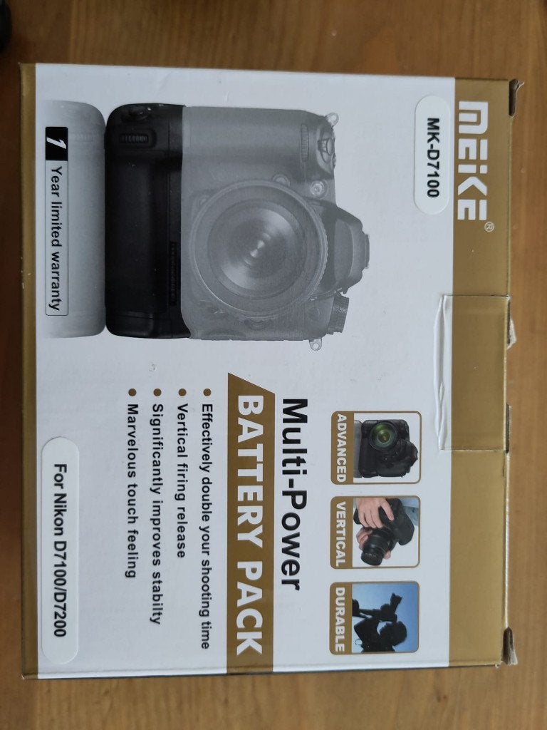 Meike MK-D7100 Battery Grip, Overige merken, Ophalen of Verzenden, Zo goed als nieuw, Nikon