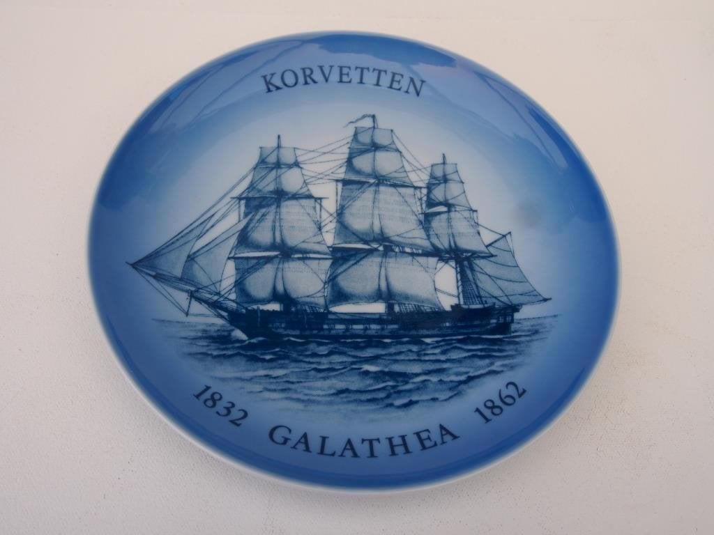 D186 Bing en Grondahl; Korvetten; Galathea 1832-1862, Ophalen of Verzenden
