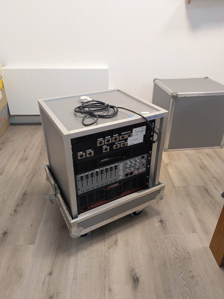 Compleet PA-systeem, Ophalen, Zo goed als nieuw, 500 tot 1000 watt, P.A.