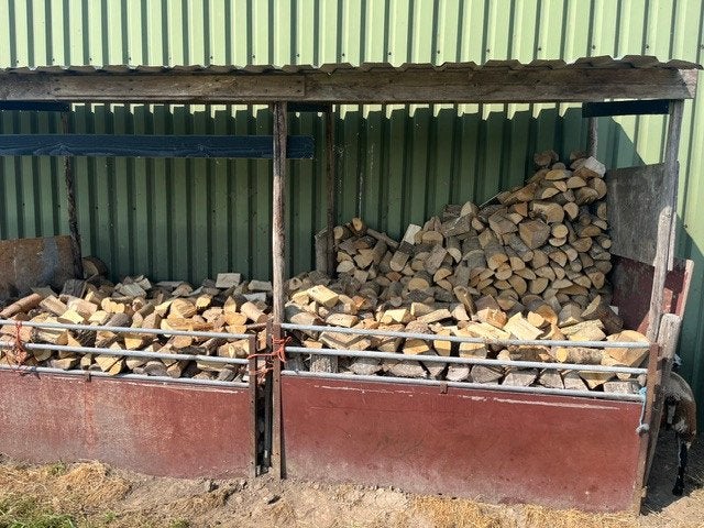 Openhaard hout, 3 tot 6 m³, Ophalen, Overige houtsoorten, Blokken