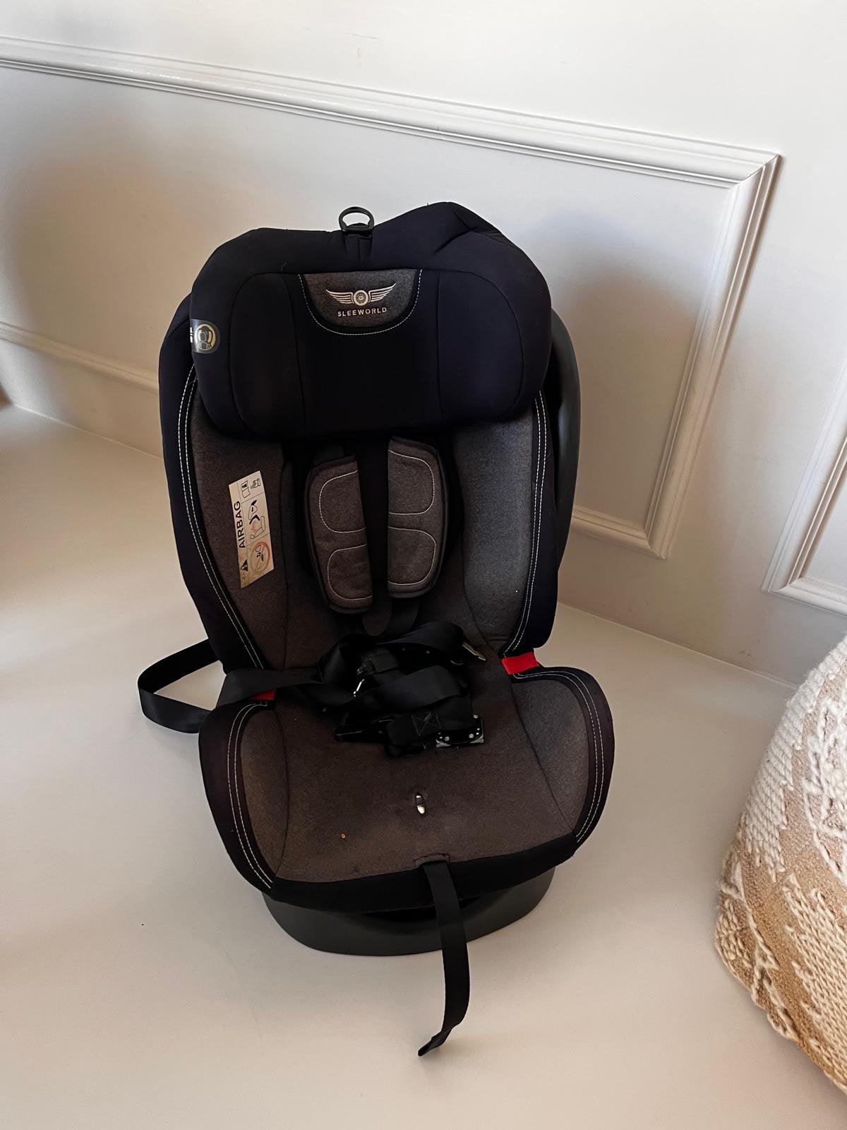 Sleeworld Mondo 360 Isofix autostoel – 0-36 kg, 15 t/m 36 kg, Zijbescherming, Zo goed als nieuw, Isofix