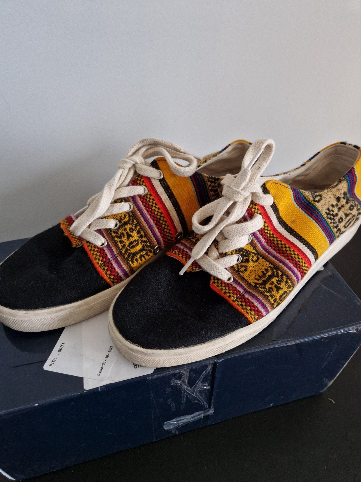 Handgemaakte schoenen uit Peru - Maat 44, Overige kleuren, Verzenden, Zo goed als nieuw, Espadrilles of Moccasins