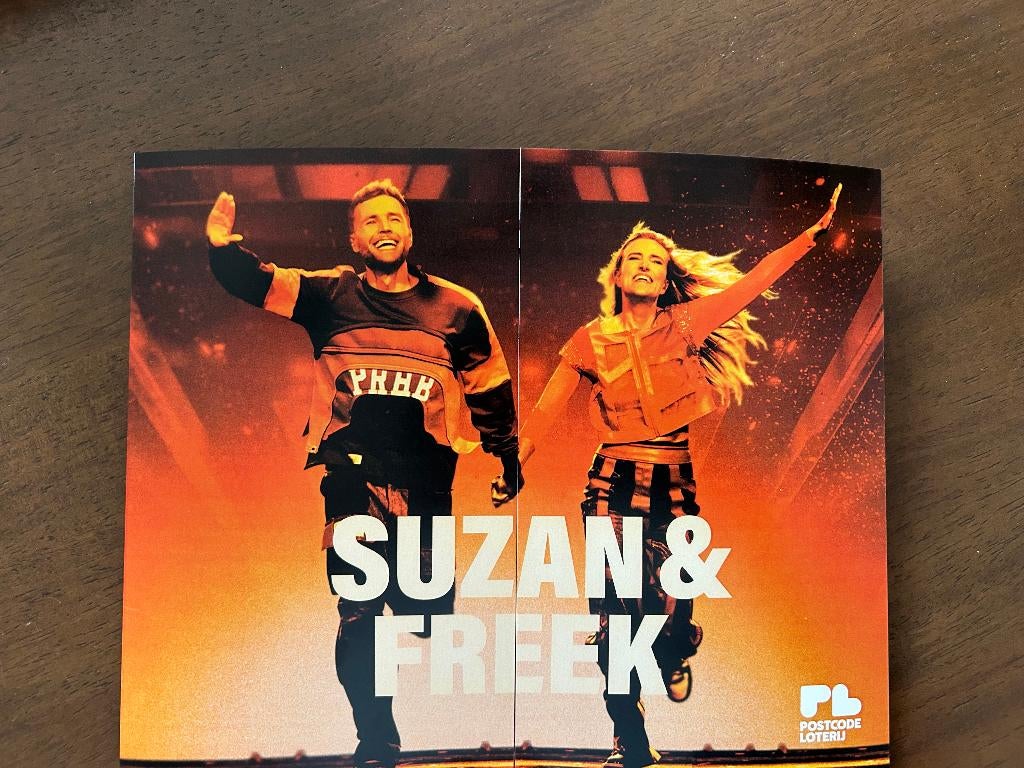 Tickets voor Suzan & Freek 31 mei in Gelredome, Drie personen of meer, Mei, Levenslied