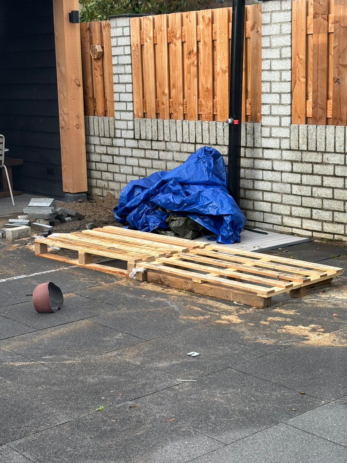 pallets, stookhout, Doe-het-zelf en Verbouw, Hout en Planken, Ophalen, Overige houtsoorten, Minder dan 200 cm, Pallet
