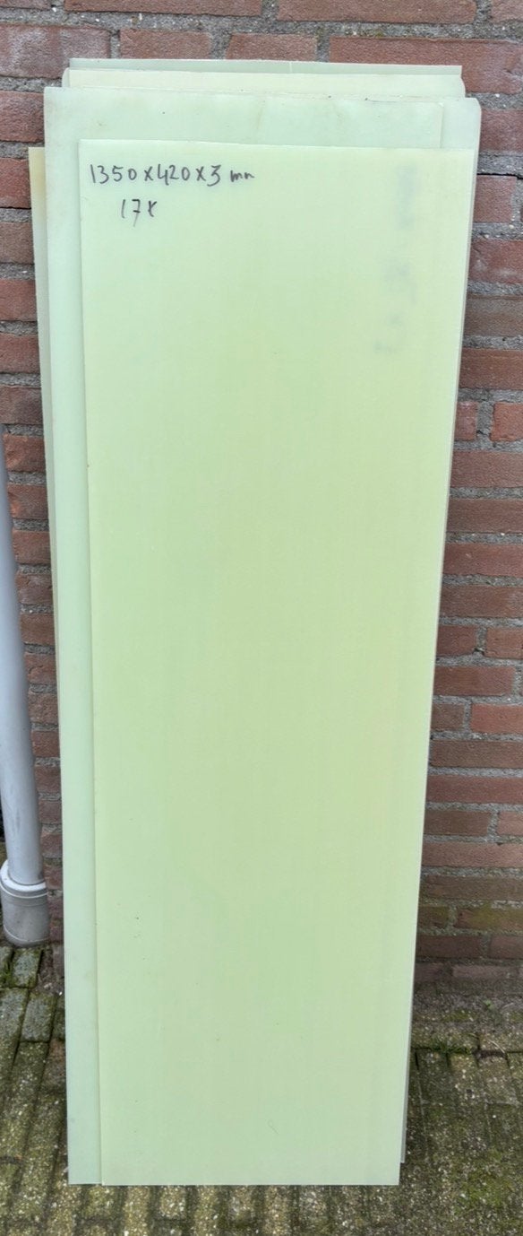 Eopoxyplaat buis modelbouw hobby botenreparatie kunstenaars, Doe-het-zelf en Verbouw, Platen en Panelen, Ophalen of Verzenden