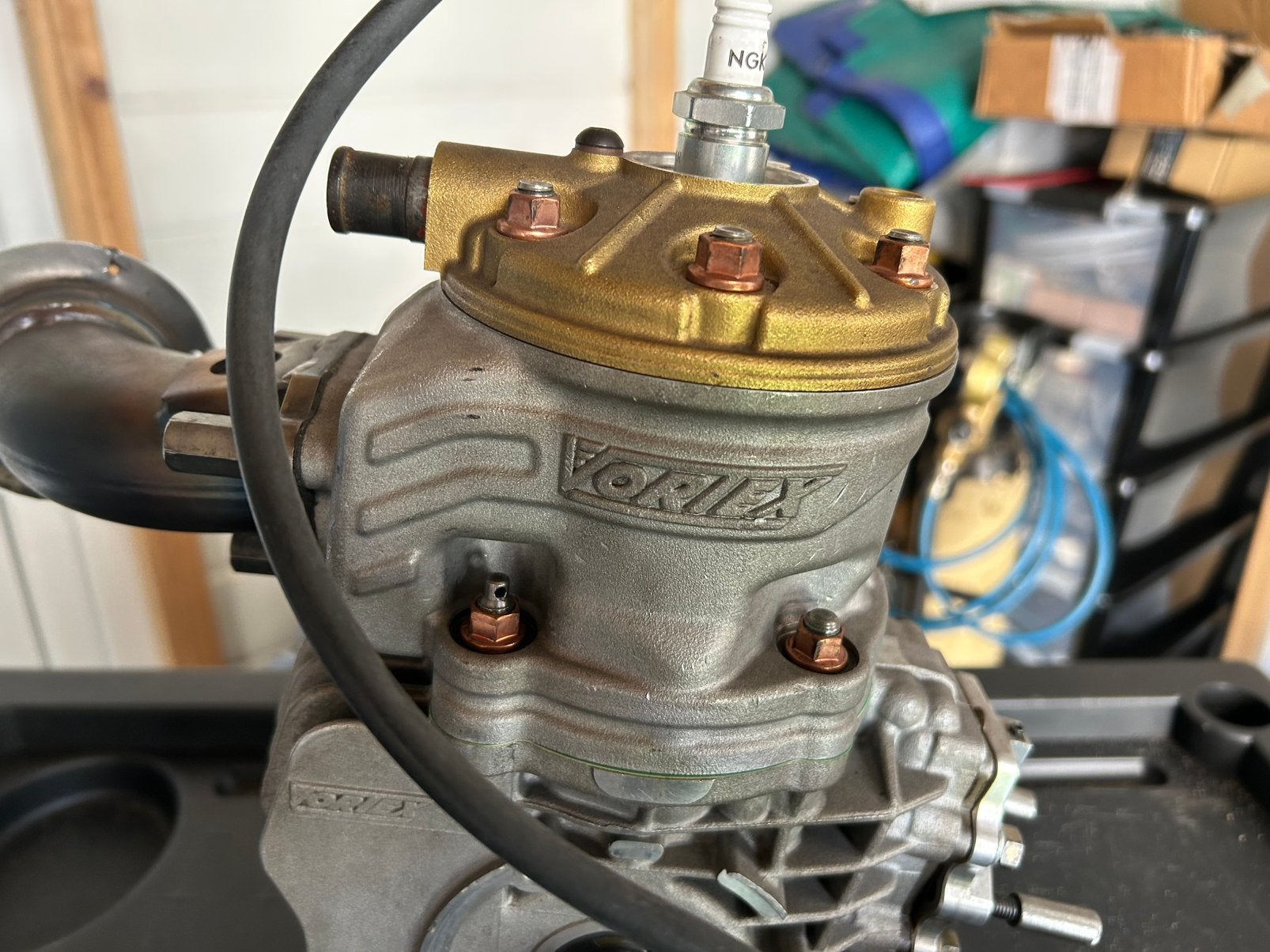 Vortex 100cc kart motor 3 motoren, Ophalen, Zo goed als nieuw, Kart