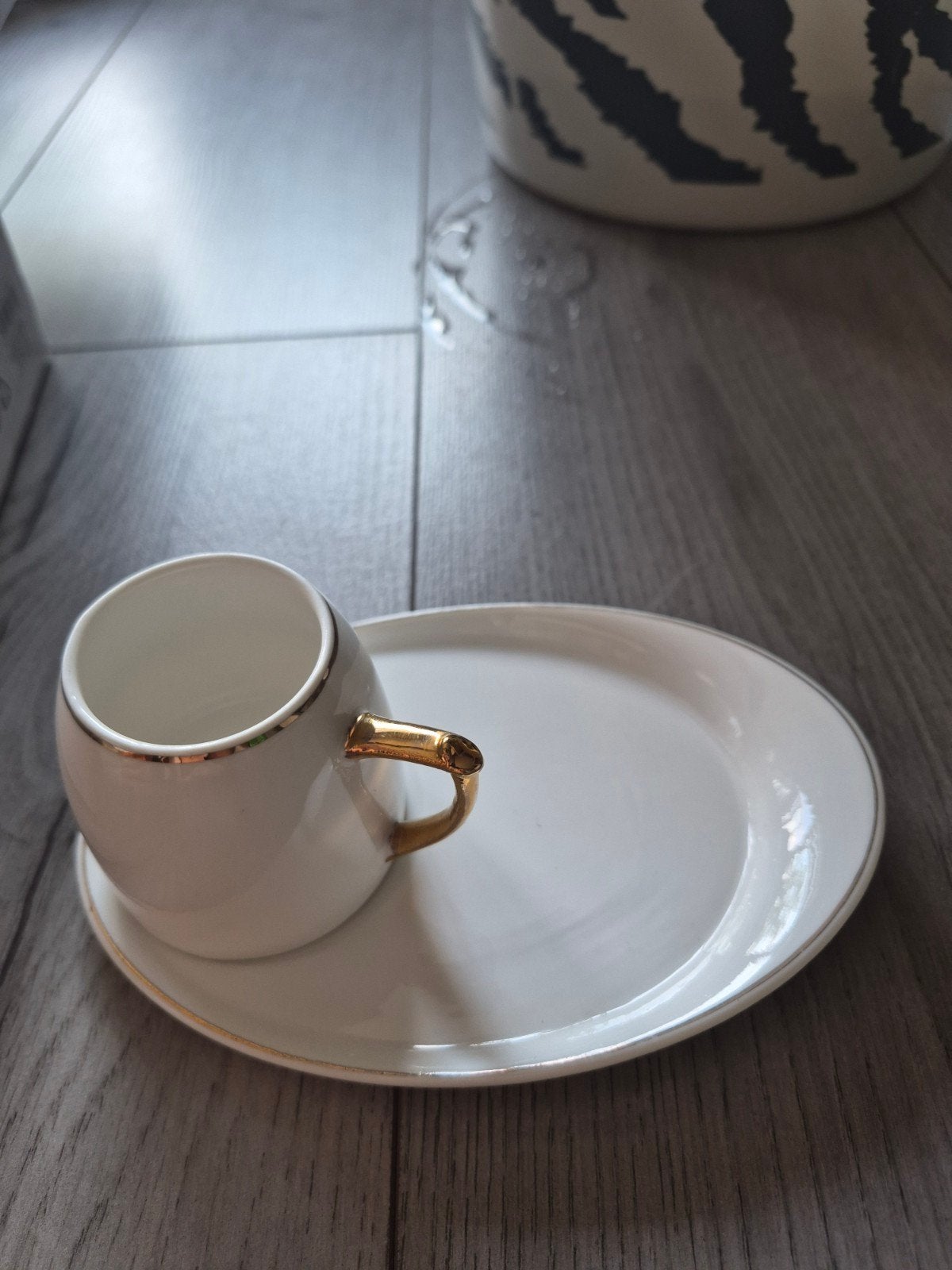Mooi turks koffie of espressoset, Ophalen of Verzenden, Zo goed als nieuw