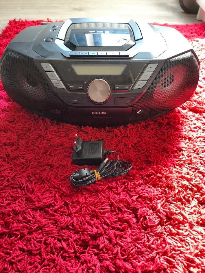 Philips CD soundmachine AZ3856/12, Ophalen of Verzenden, Gebruikt, Radio, Met cd-speler