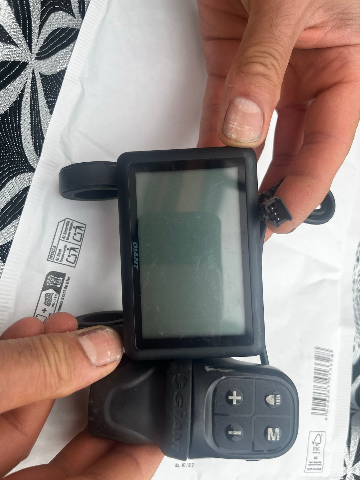 Giant RideControl EVO fietscomputer, Fietsen en Brommers, Fietsaccessoires | Fietscomputers, Ophalen of Verzenden, Gebruikt