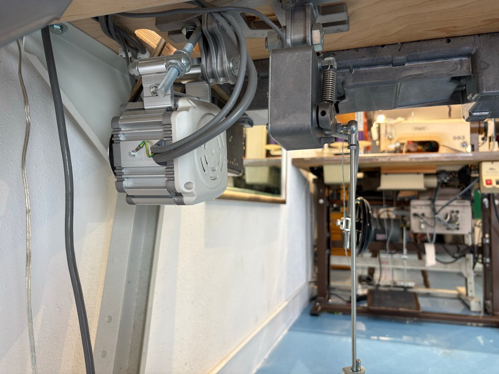 Industriële Naaimachine Global WF 9995 H met Ultima Motor, Gebruikt, Naaimachine, Industrieel, Ophalen