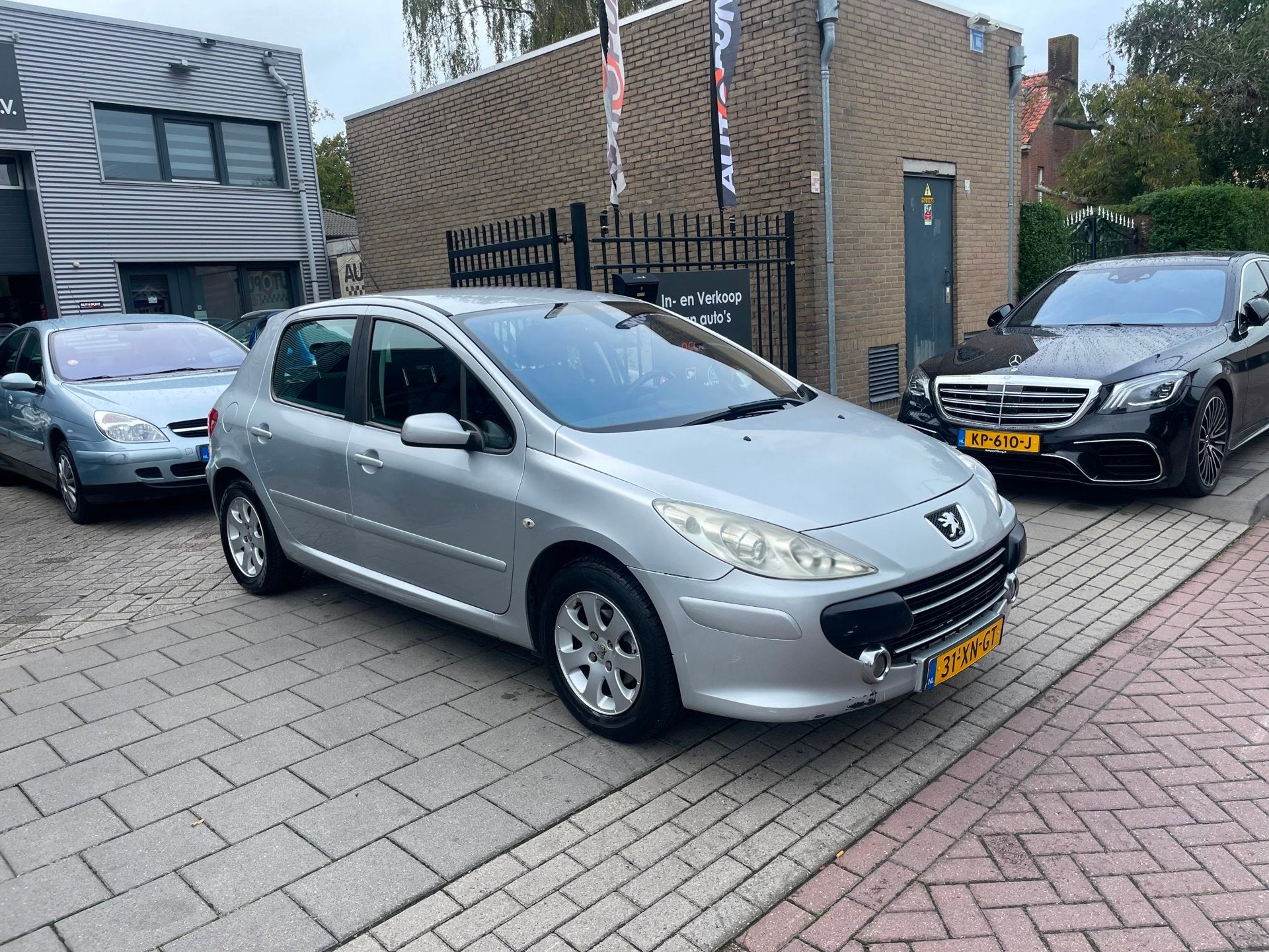 Peugeot 307 1.6-16V Premium 3e Eigenaar! Trekhaak Airco NAP, Voorwielaandrijving, Gebruikt, 4 cilinders, 635 kg