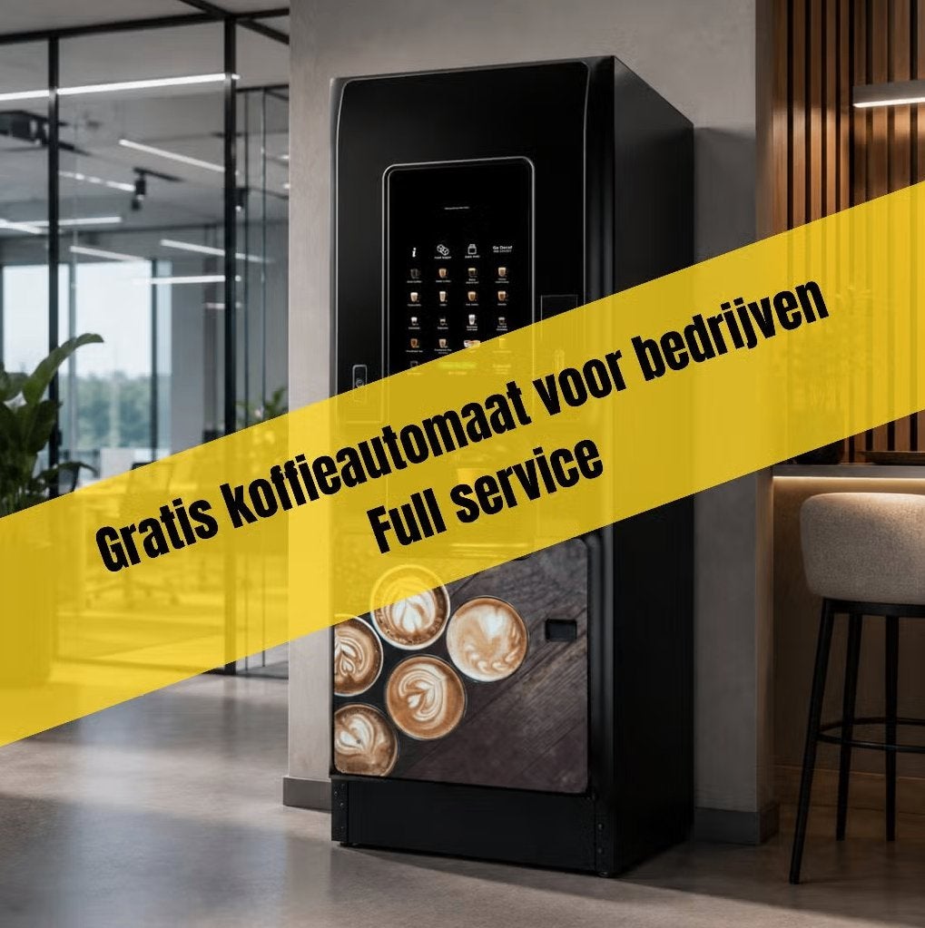 Koffieautomaat voor kantoor of bedrijf | Full Service, Ophalen, Vending Master, Info@vendingmaster.nl, Nieuw