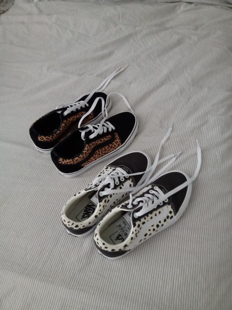 Vans schoenen sneakers panter en stippen maat 37 (Nieuw!), Zwart, Nieuw, Ophalen of Verzenden, Sneakers of Gympen