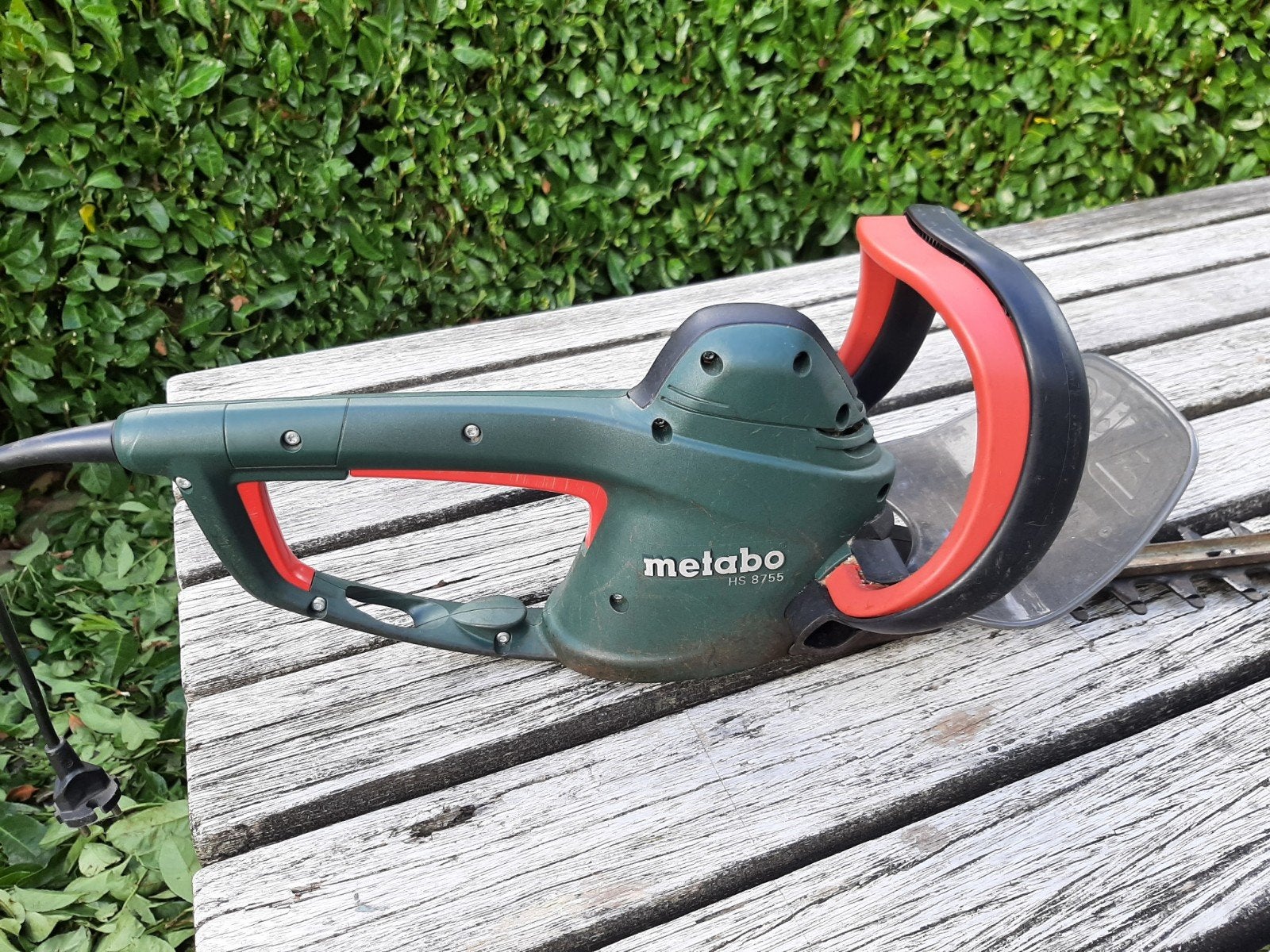 Metabo HS 8755 elektrische heggenschaar, Ophalen, Gebruikt, Elektrisch, Metabo